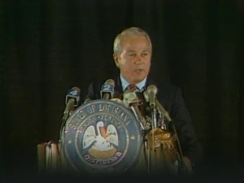 Governor Edwin Edwards in 1985