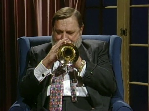 Al Hirt playing the trumpet