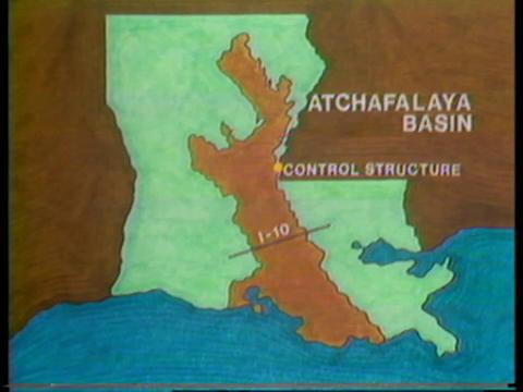 Atchafalaya Basin Map