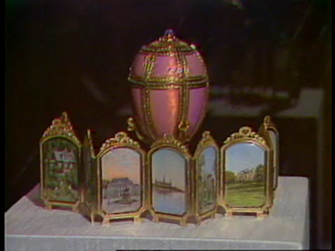 Faberge Egg Exhibit from 1983
