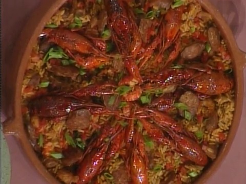 Louisiana Cuisine - Crawfish Dish