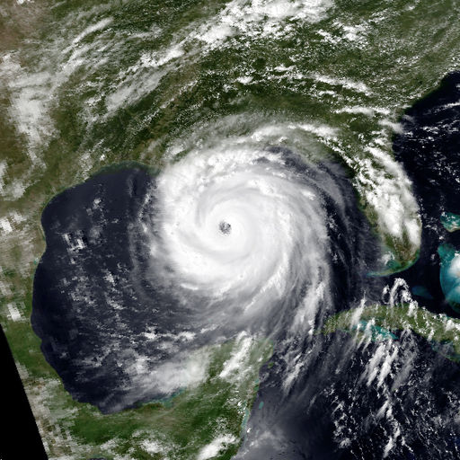 Hurricane on Satelittle