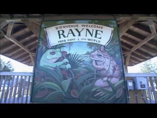 Welcome to Rayne, Frog Capital of the World