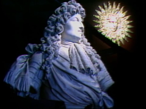 Bust of King Louis XIV of France from the Sun King Exhibit